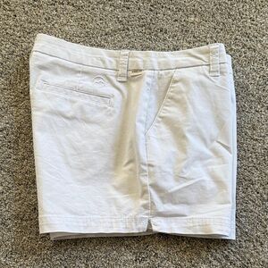 White Chino Shorts